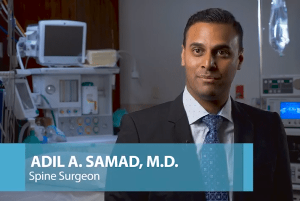 Orthopaedic Dr. Adil A. Samad Florida Orthopaedic Institute Spine Surgeon