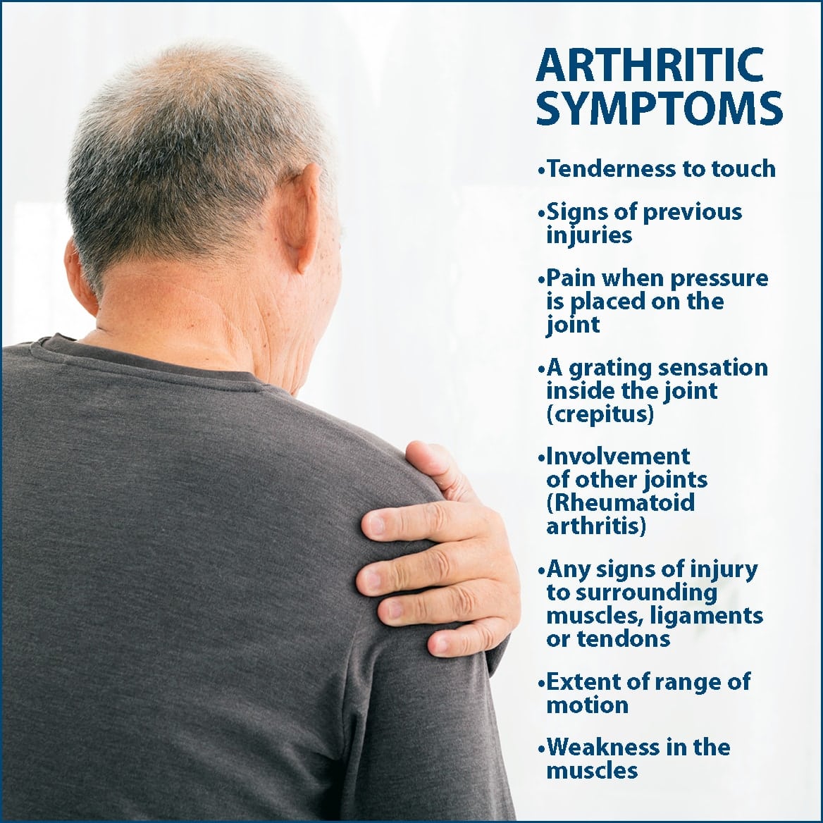 osteoarthritis symptoms shoulder