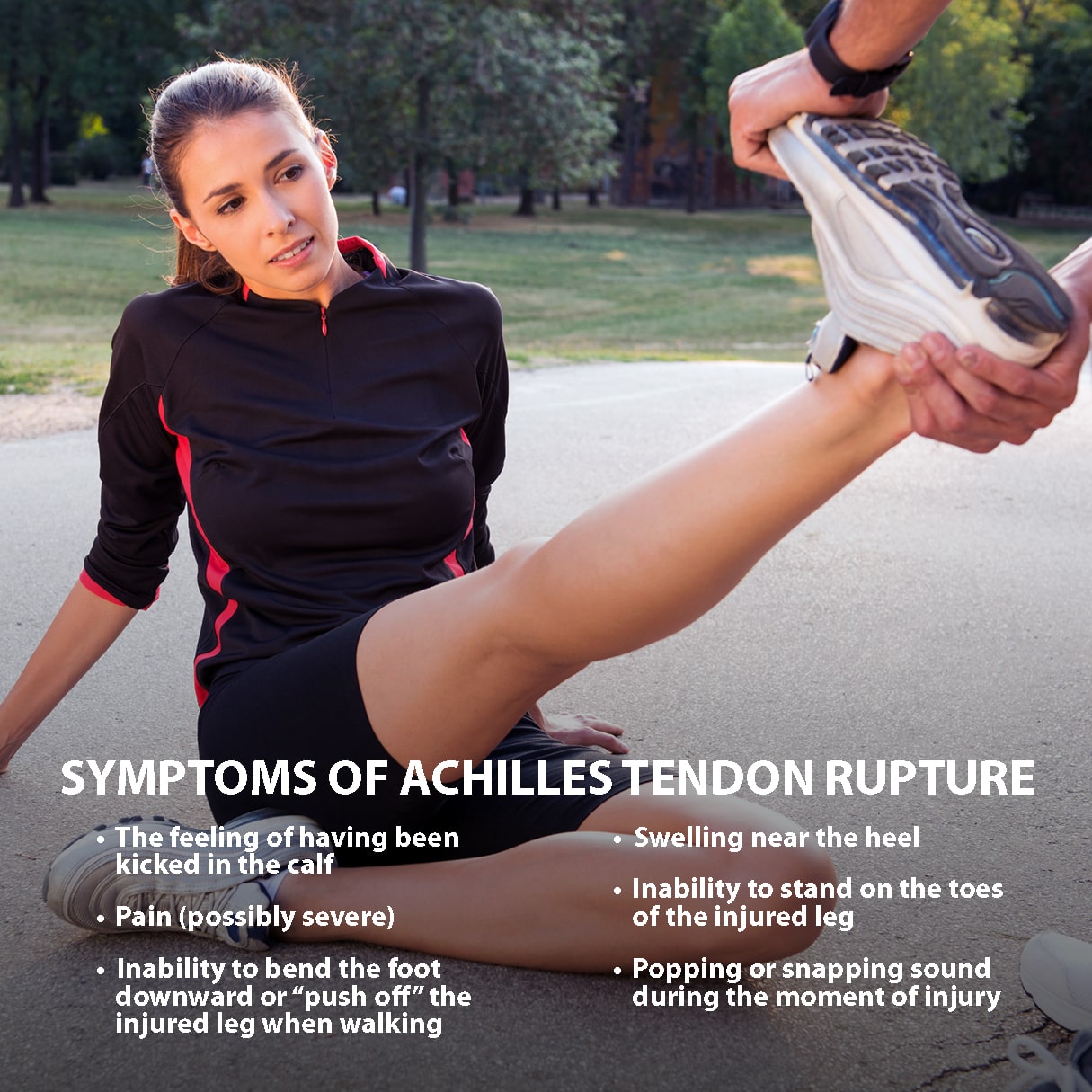 Achilles Tendon Rupture Symptoms