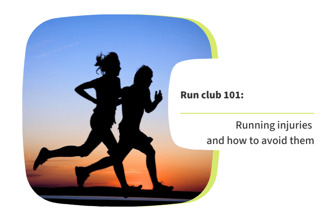 running image of two people running and blog name