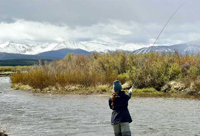 Jordan Stone fishing