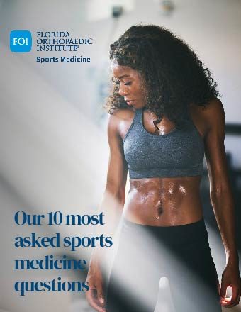 Cover of Our Top 10 Most Asked Sports Medicine Questions
