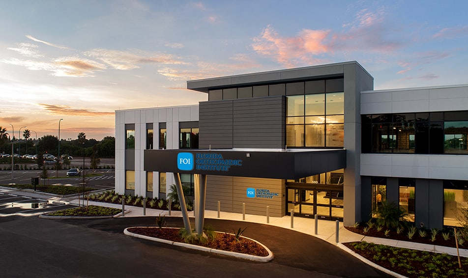 Exterior view of Florida Orthopedic Institute building