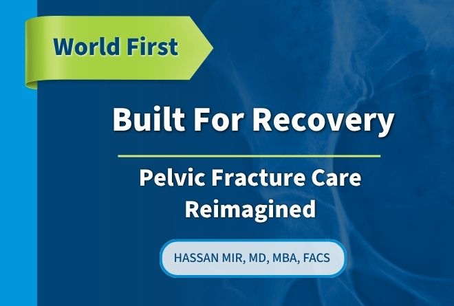 Dr. Hassan Mir performs the world’s first surgery using the EVOS Pelvic and Acetabular System at Tampa General Hospital