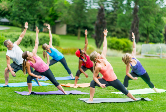 yoga class